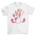 Drunk rooster t-shirt
