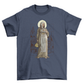 Italian nun woman artist t-shirt